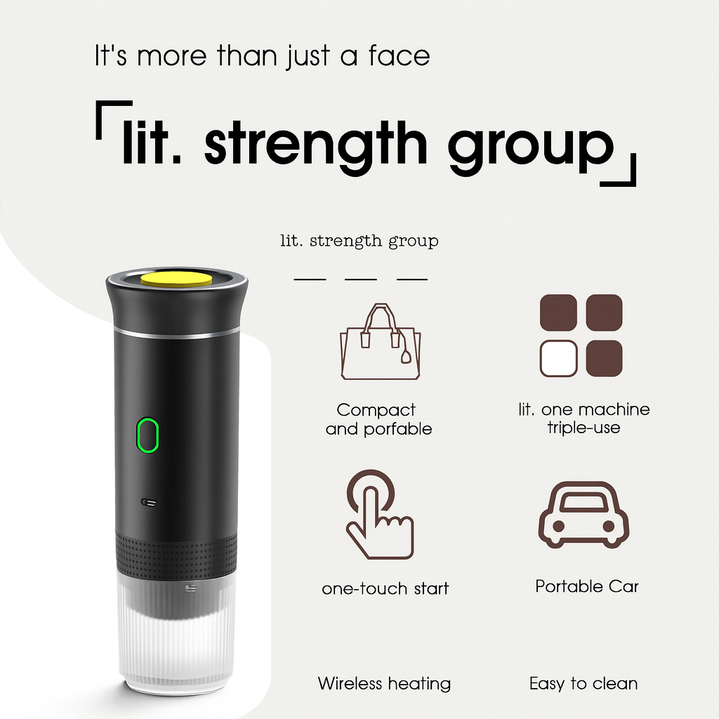 SADDLE  3 in 1 Portable Coffee Maker