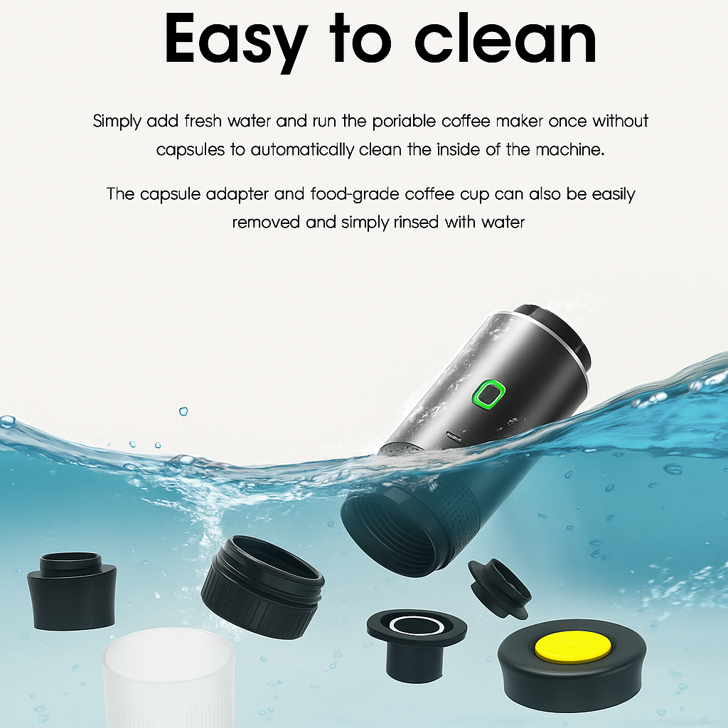 SADDLE  3 in 1 Portable Coffee Maker